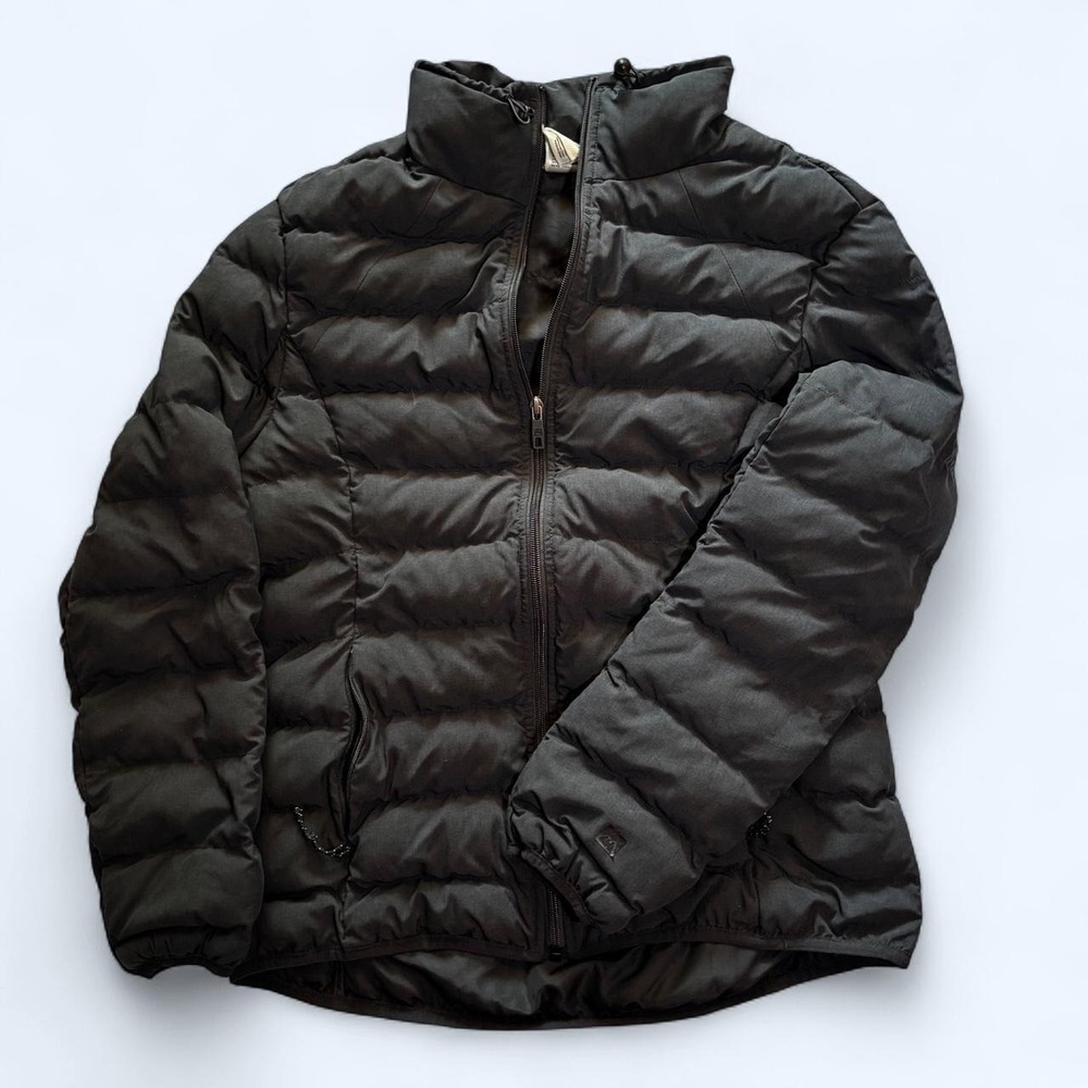 Vintage Comfy Puff Jacket by Avalanche Punk Black Winter Zip Winter